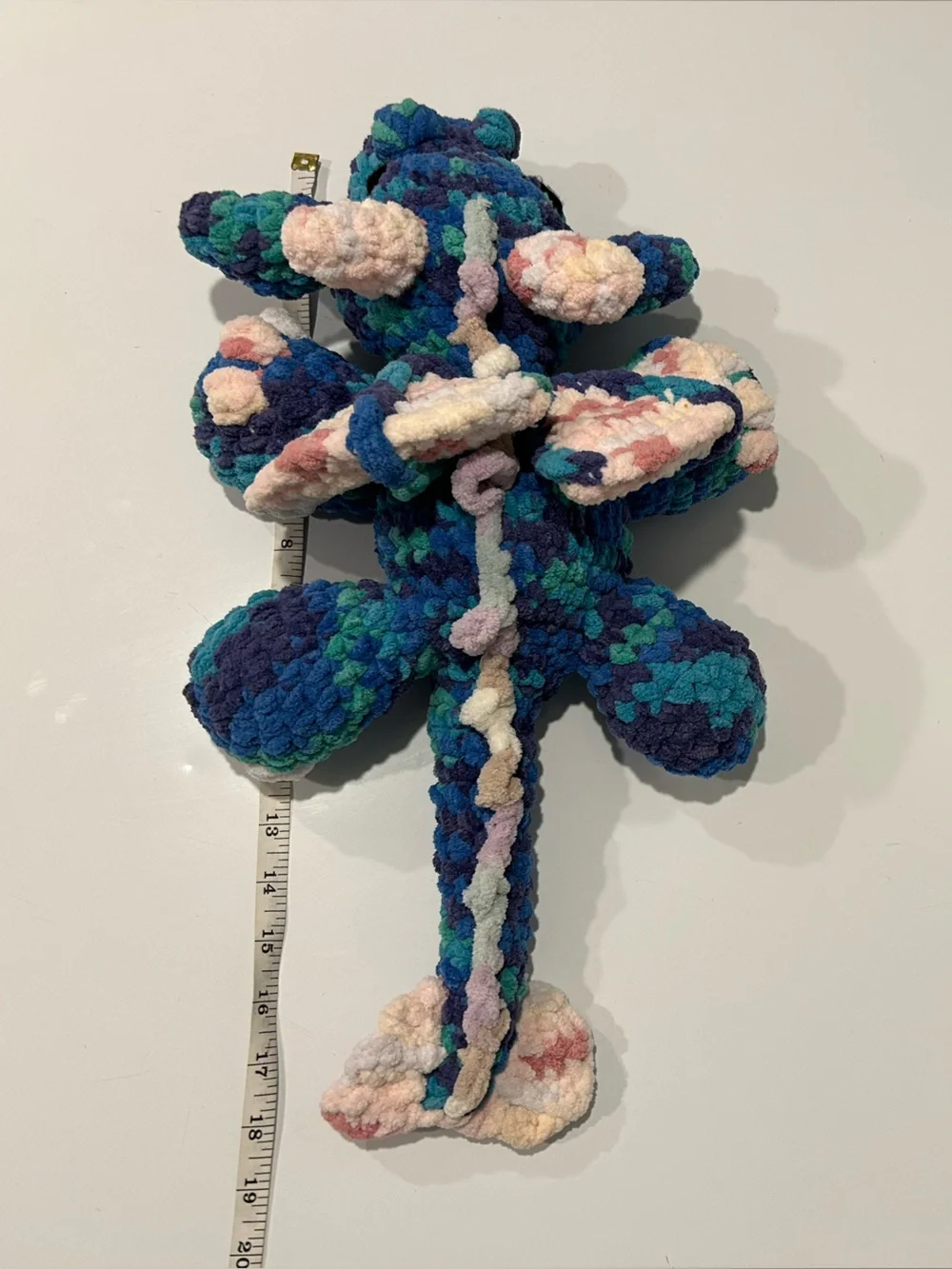 Handmade Crocheted Dragon